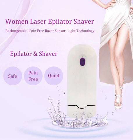 NoorElla™Purple Epilator – آلة إزالة الشعر البنفسجية